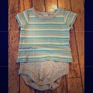 Nordstrom Baby Newborn short sleeve onesie